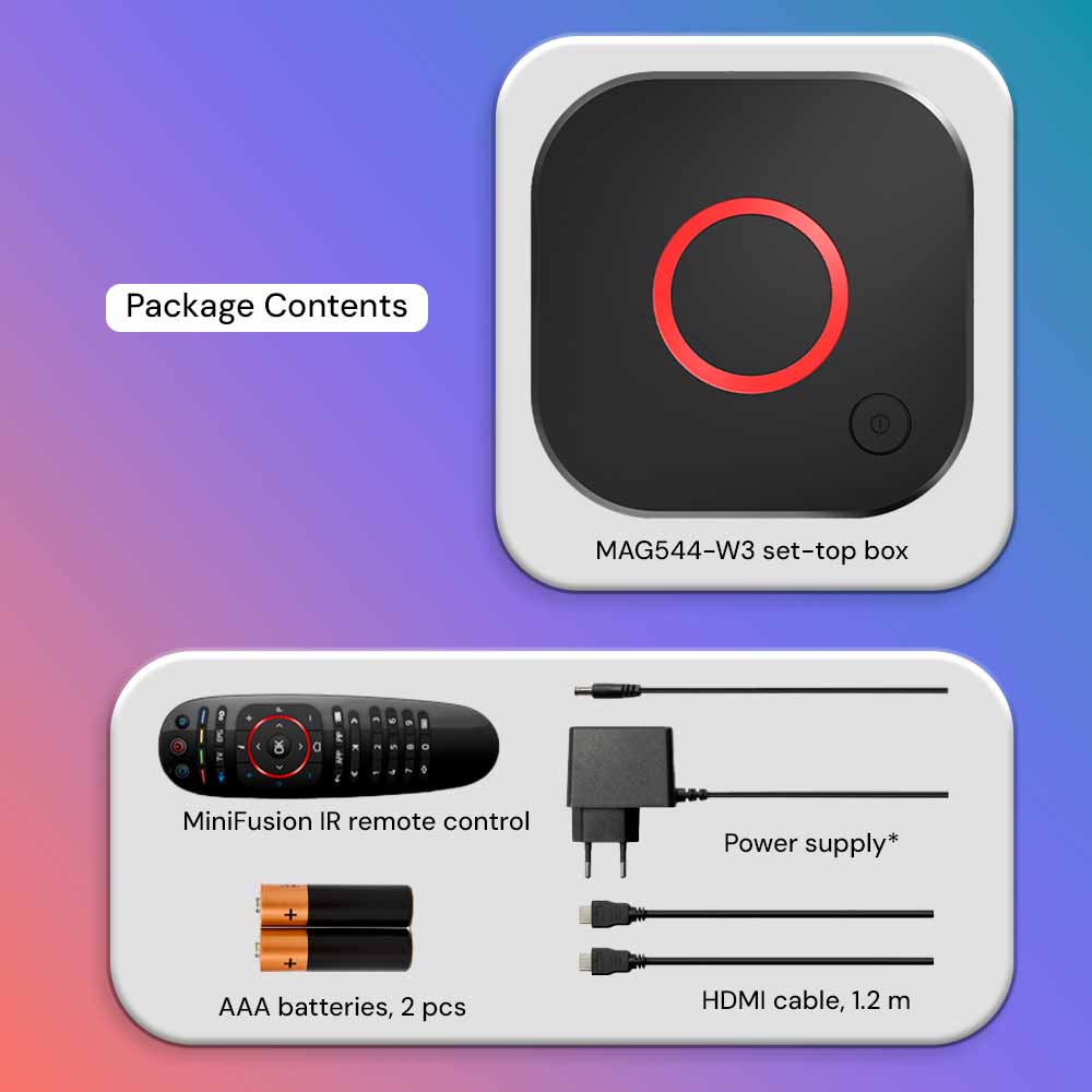 MAG544-w3  Setup box Only